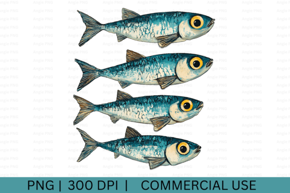 Nautical Teal Fish
